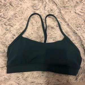 Lululemon green sports bra